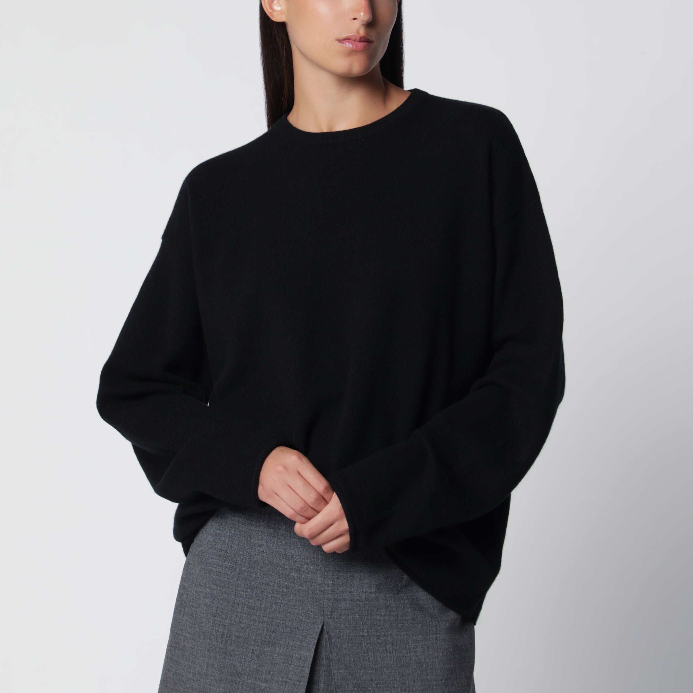 Extreme cashmere 익스트림 캐시미어 파올로 레이븐 캐시미어 미니 스웨터