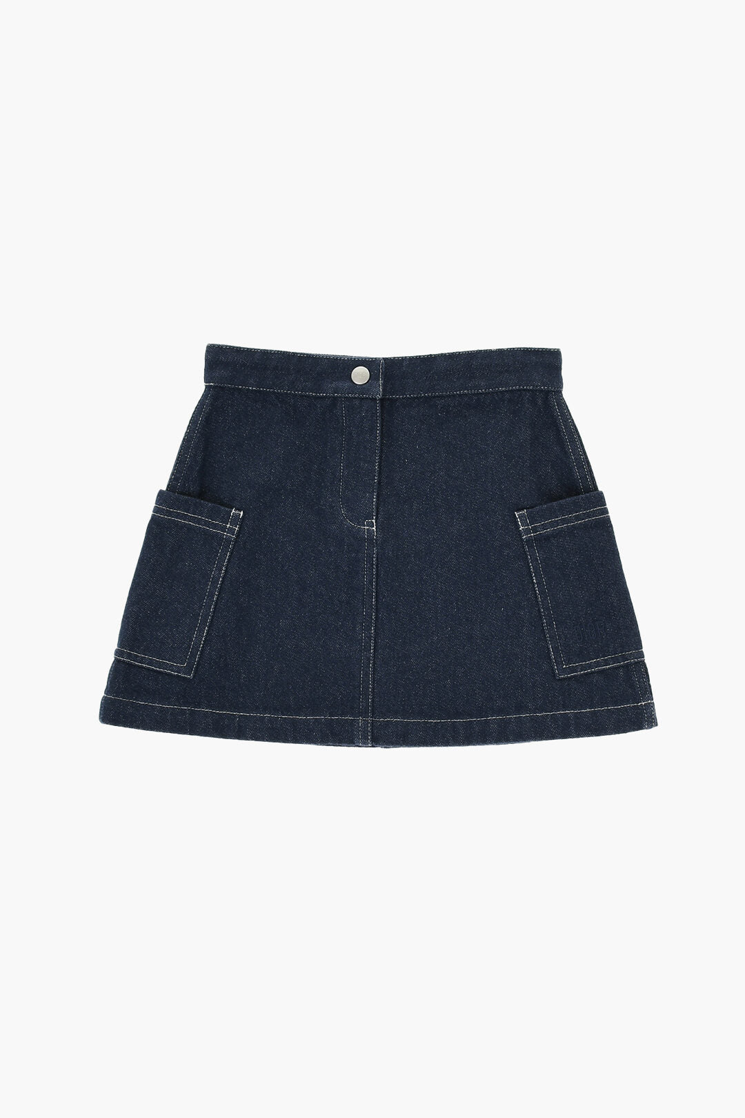 DIOR KIDS 데님 마들렌 스커트 패치 포켓