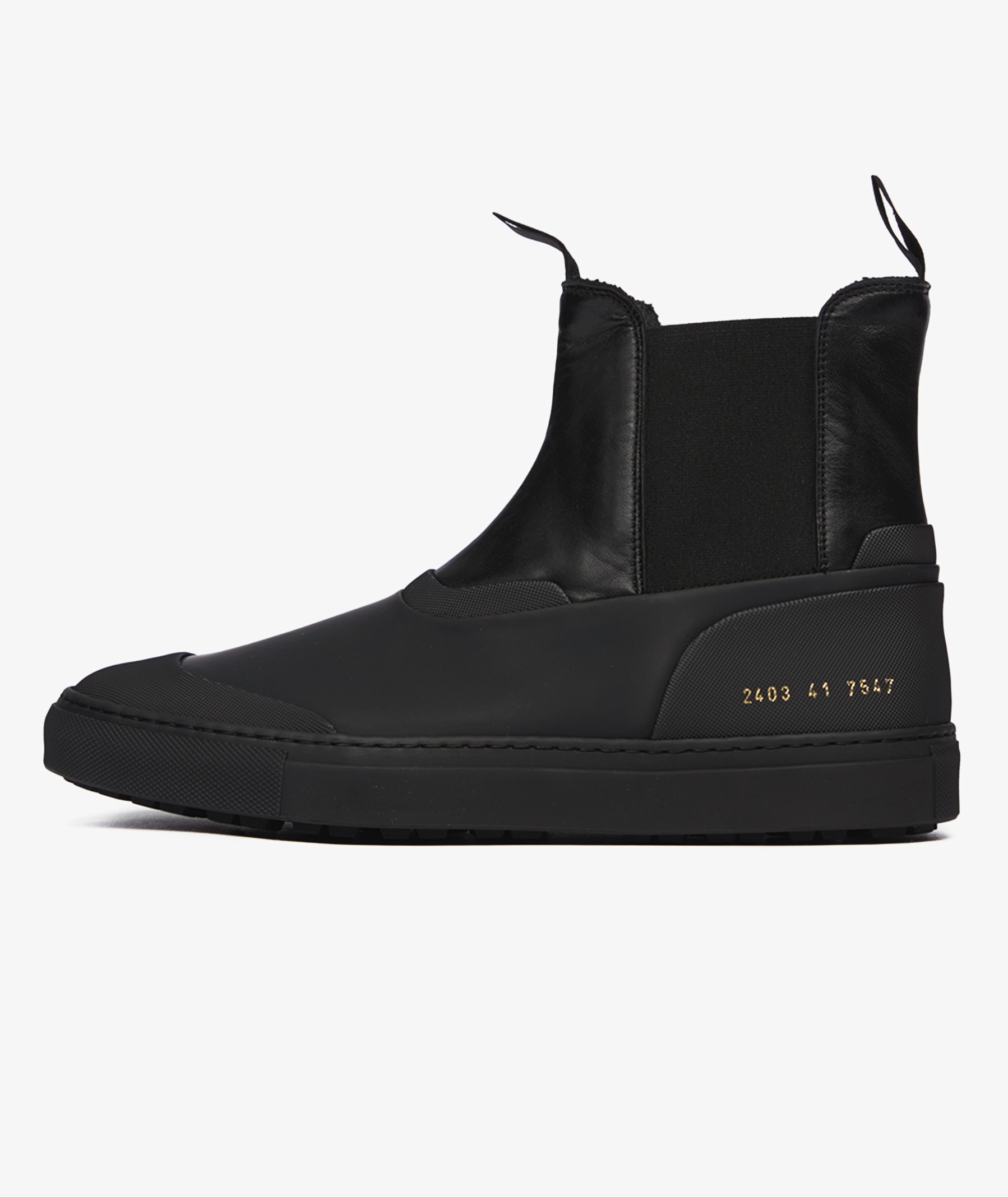 COMMON PROJECTS 첼시 스니커즈 스페셜 에디션 블랙