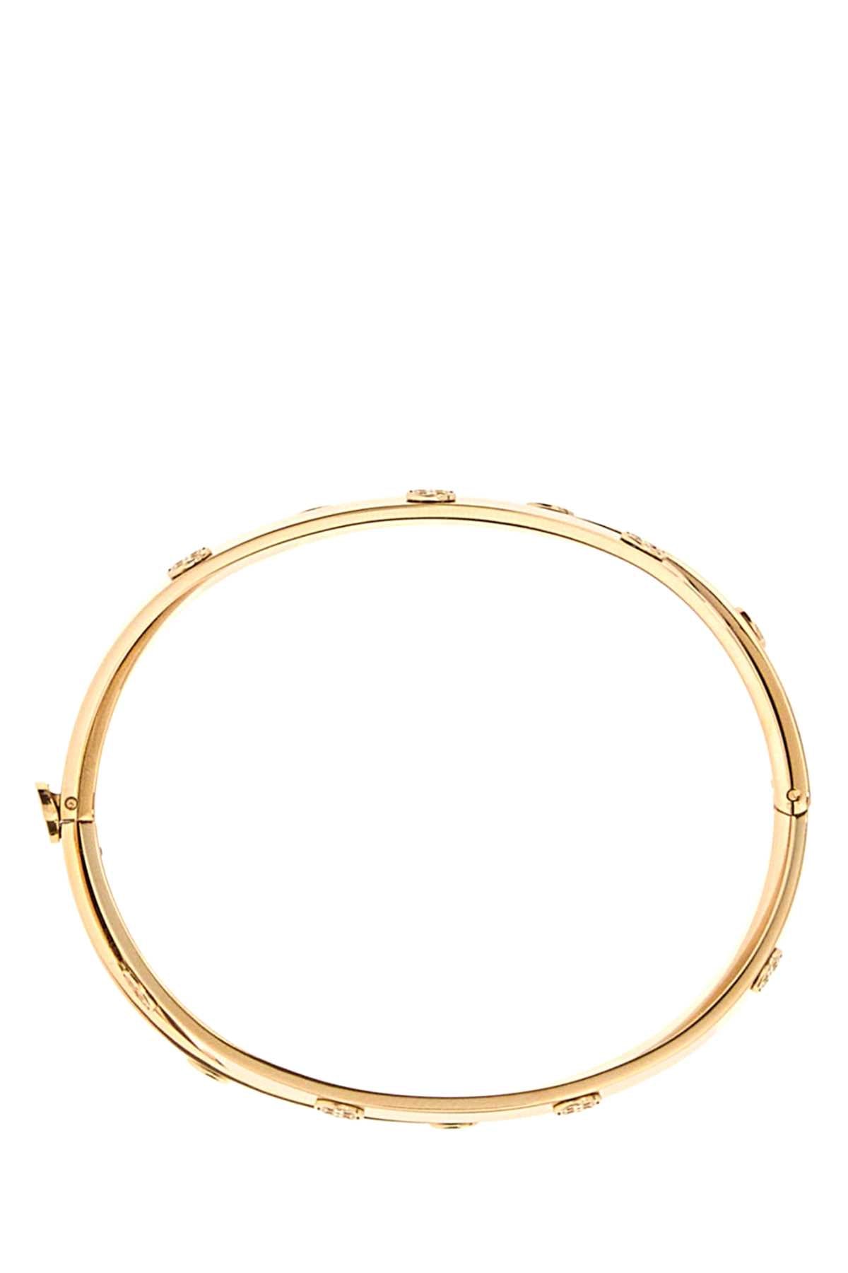 TORY BURCH 토리 버치 골드 메탈 아이콘 미니 팔찌