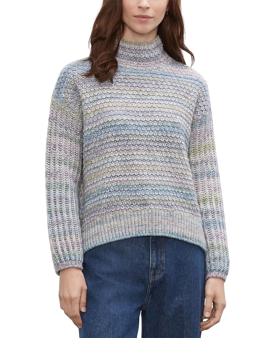 CLUB MONACO 스페이스다이 텍스처 울 블렌드 탑