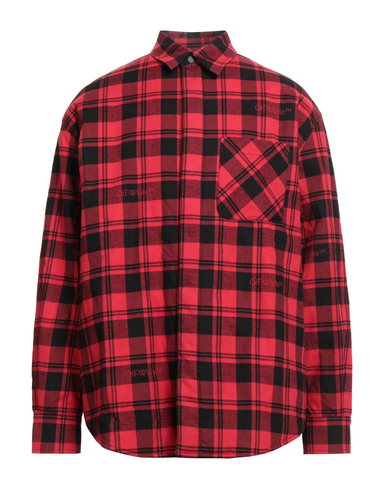 OFF-WHITE 체크 셔츠