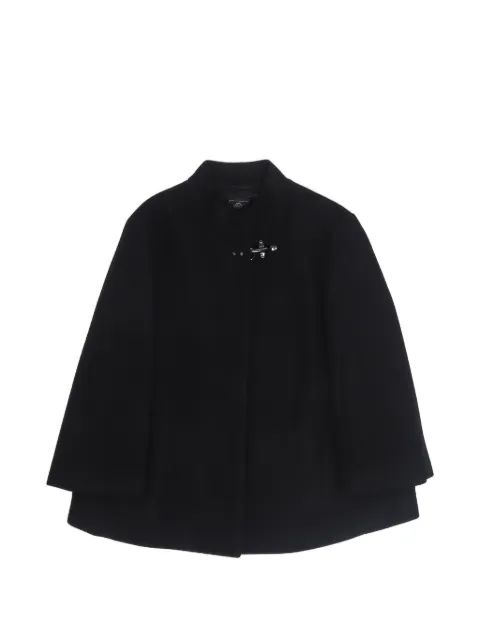 Fay Kids 로브스터 클로 패스닝 플레어 코트