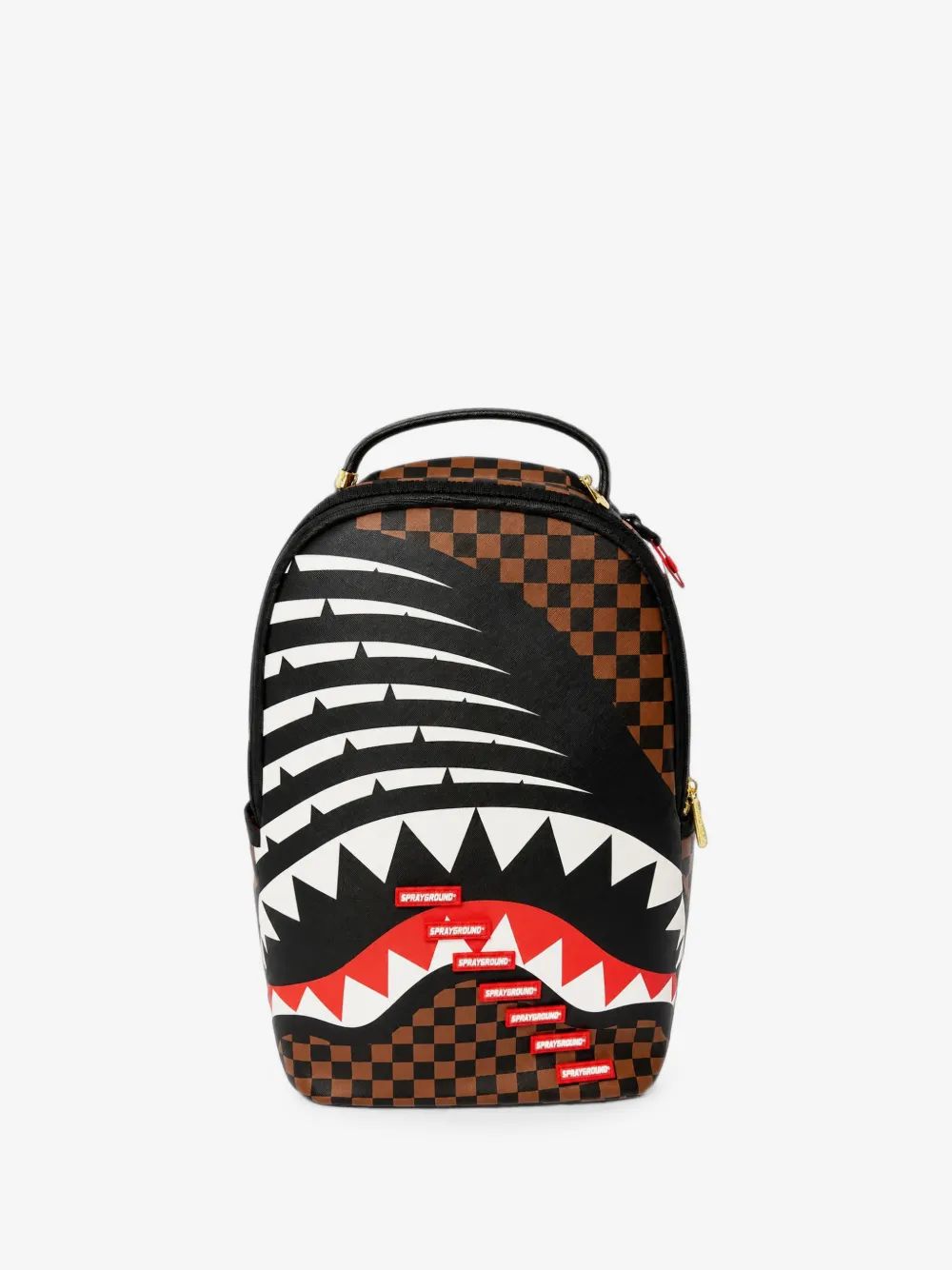 Sprayground Kids 샤크스 인 파리 팩토리 에러 백팩