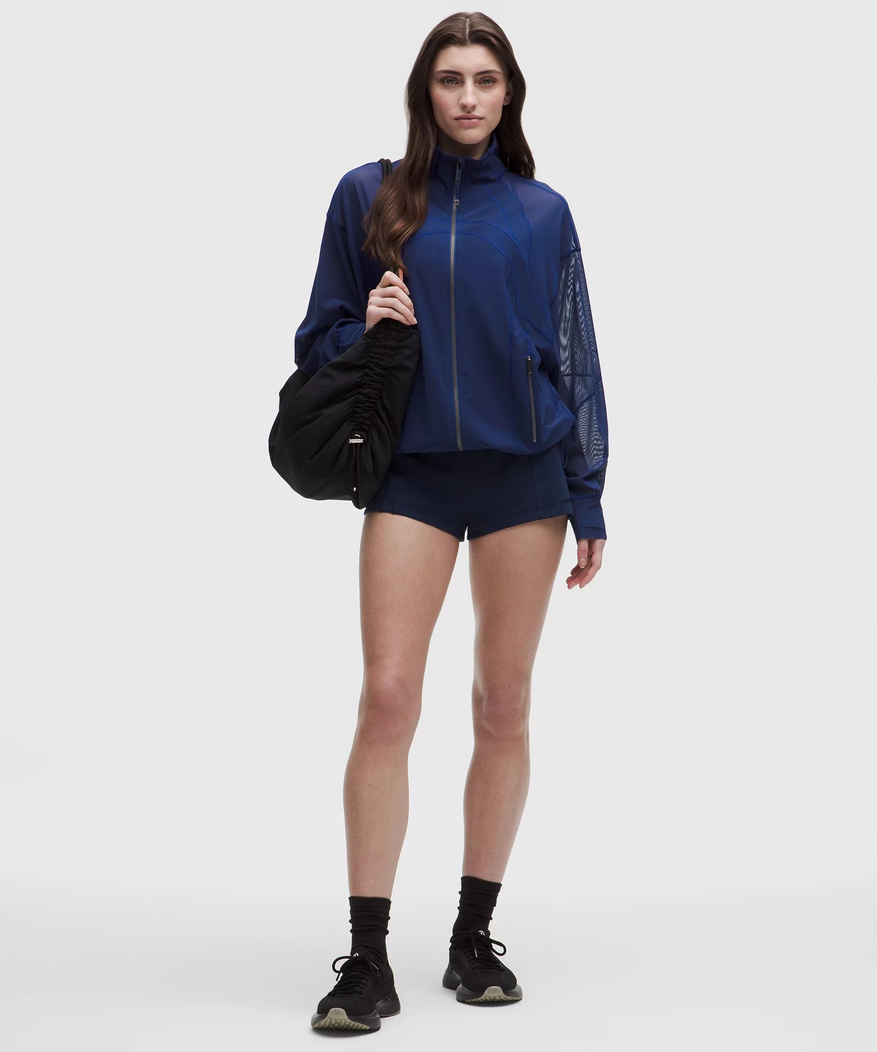 lululemon 디파인 오버사이즈 자켓 메쉬
