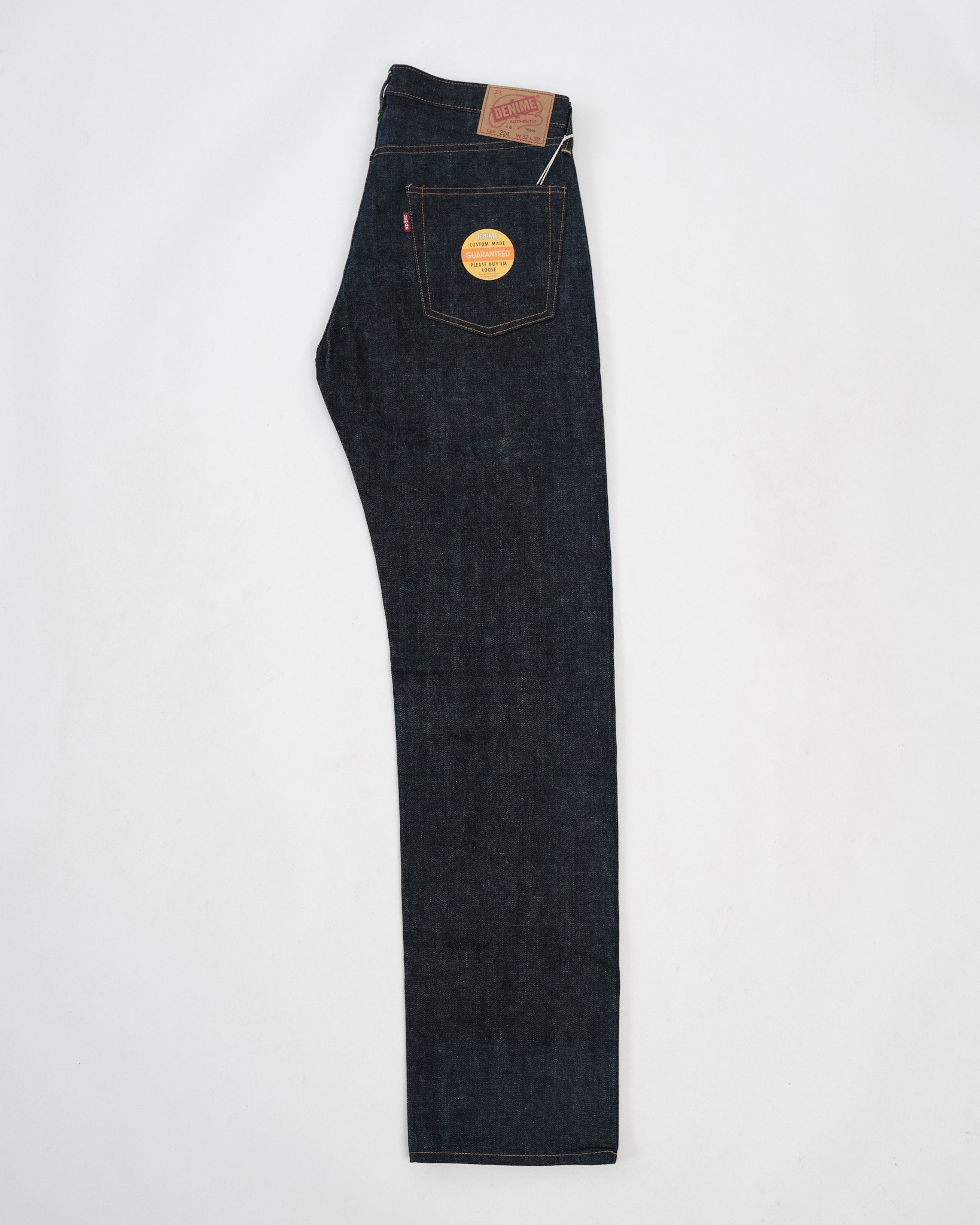 DENIME 롯 224-66 모델 인디고 데님