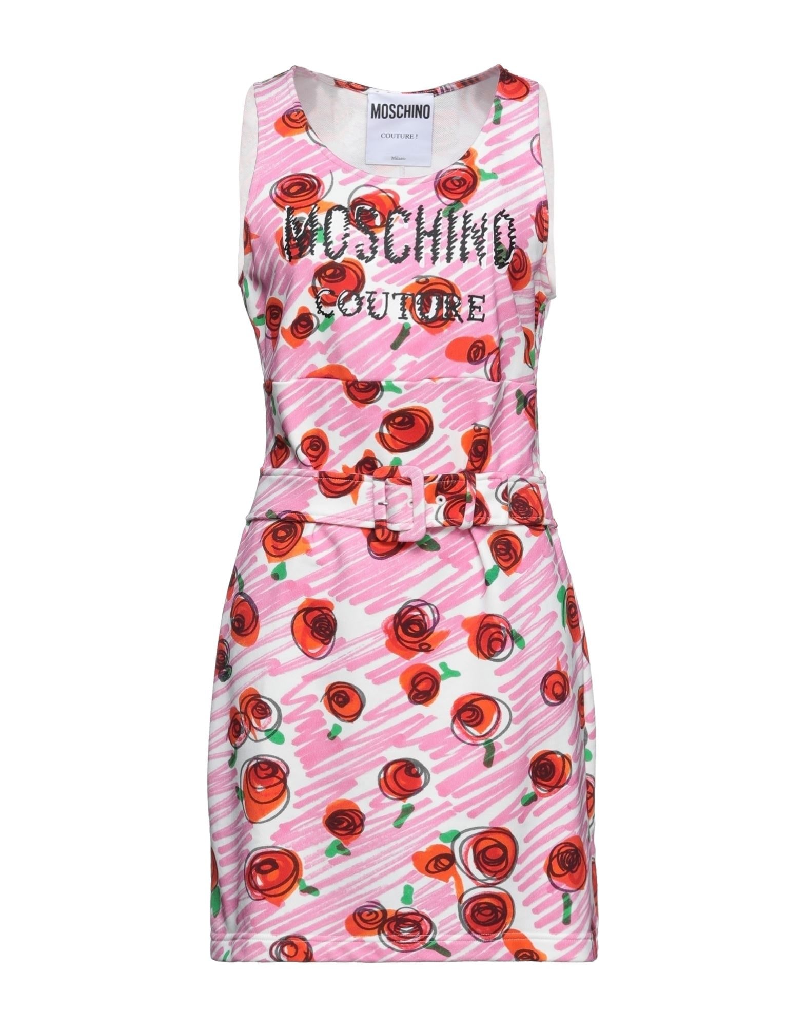 Moschino 멀티컬러 패턴 미니 원피스