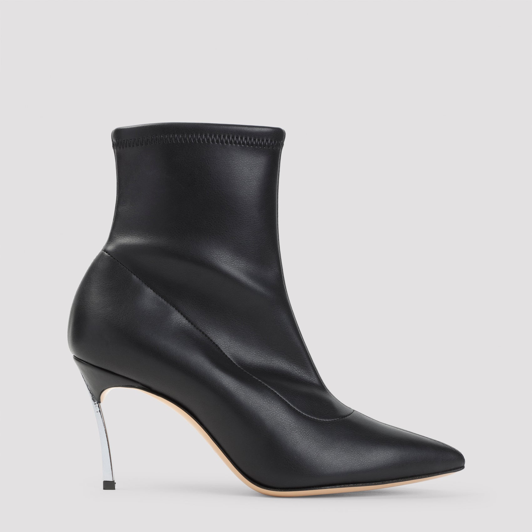 CASADEI 카사데이 캐주얼 가죽 블레이드 부티 8cm 힐