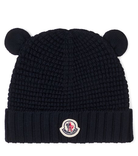 Moncler Enfant 아기 울 비니