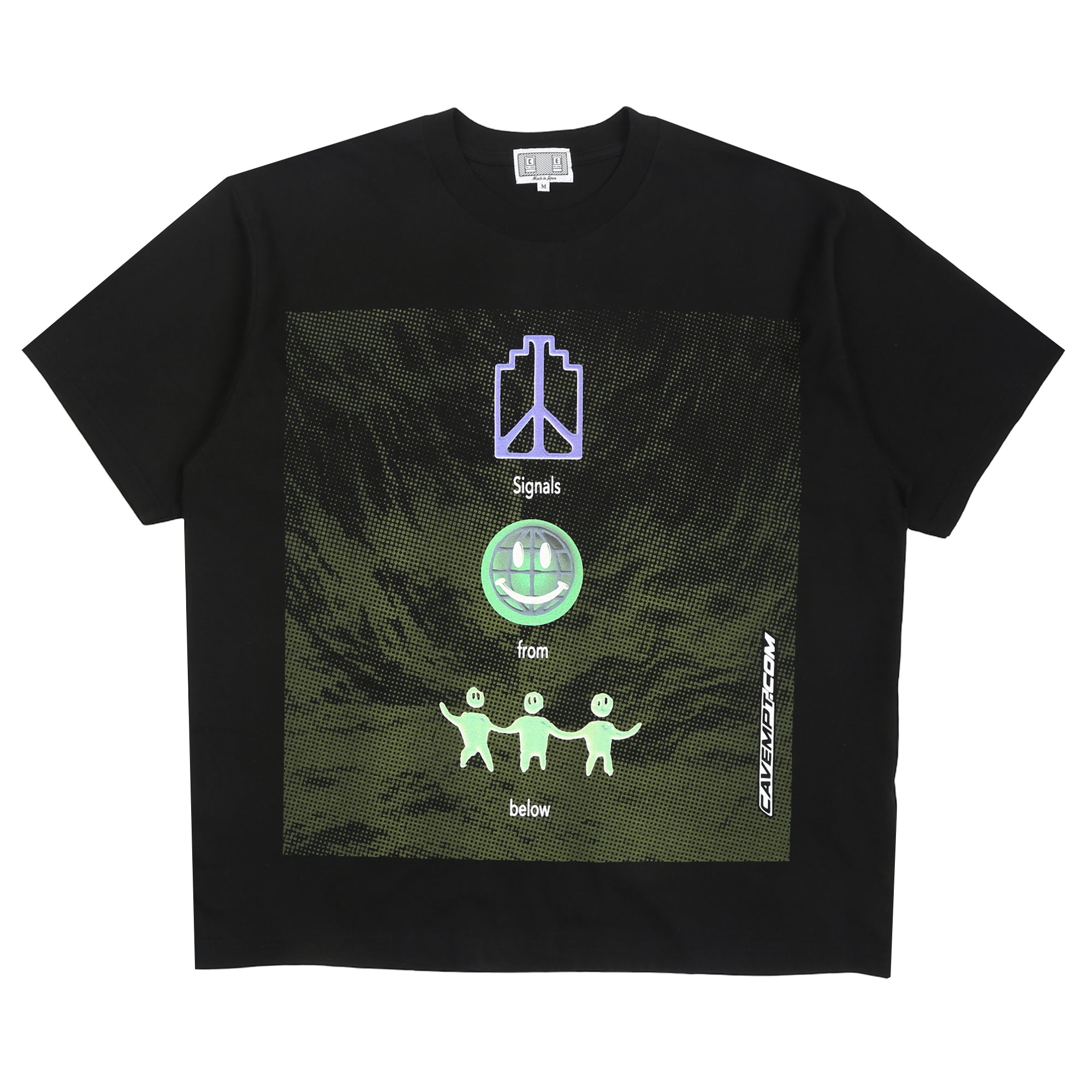 CAV EMPT 시그널스 프롬 블로우 빅 티셔츠