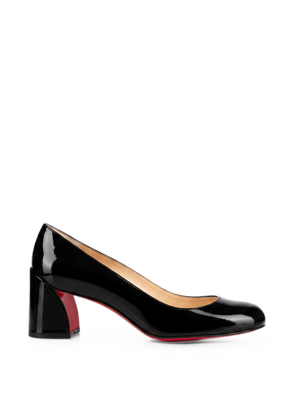 CHRISTIAN LOUBOUTIN 미스 제인 가죽 디콜레테