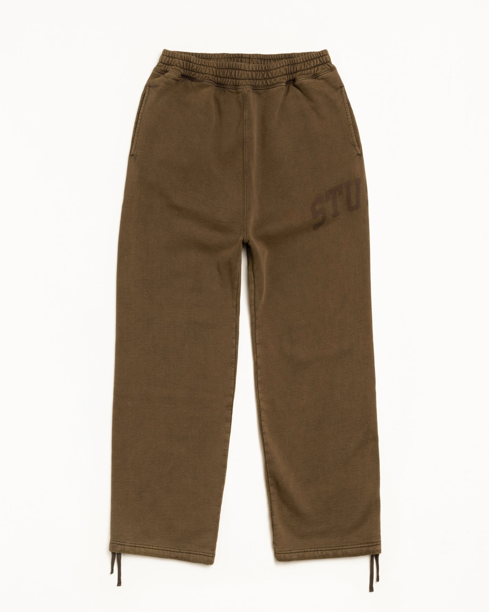 STUSSY 페이디드 그래픽 플리스 팬츠