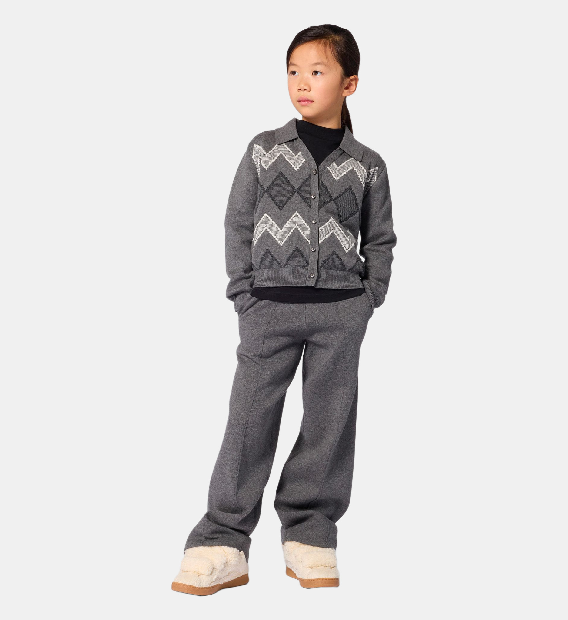 Lanvin Kids 롱슬리브 티셔츠