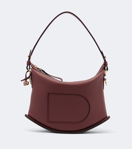 Delvaux 핀 스윙 미디엄 가죽 토트백