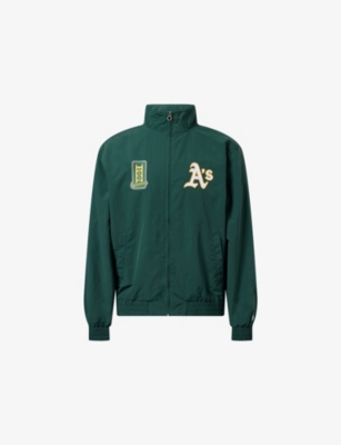 NEW ERA  애슬레틱스 MLB 우븐 스포츠 자켓