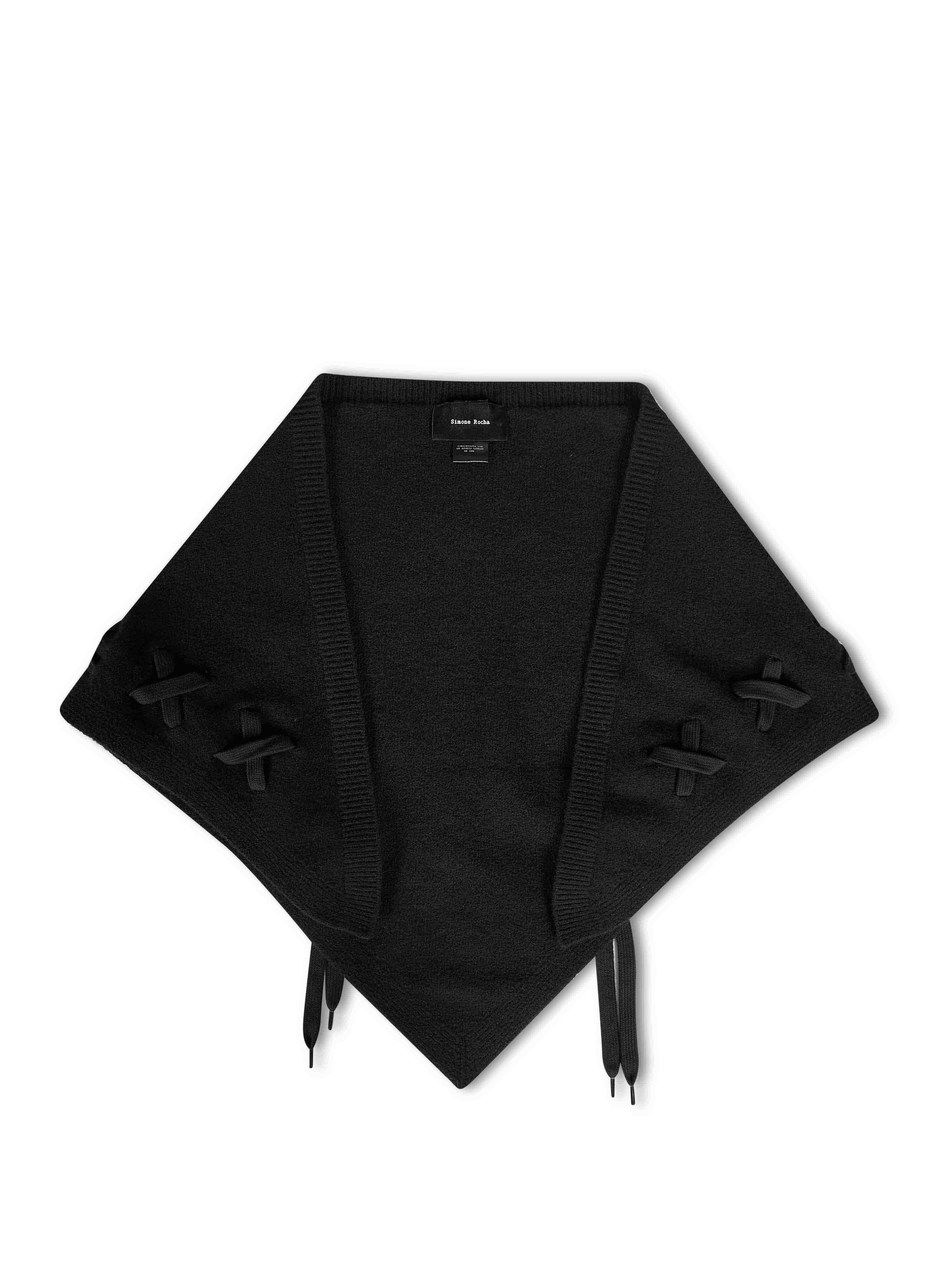Simone Rocha 블랙 리본 스카프