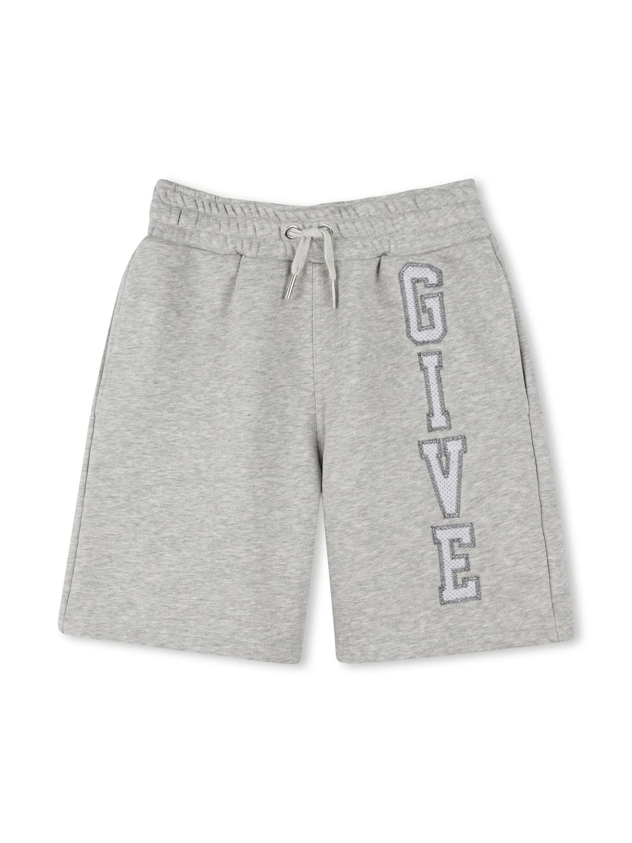 Givenchy Kids 소피스티케이티드 미니 드로스트링 허리밴드 쇼츠
