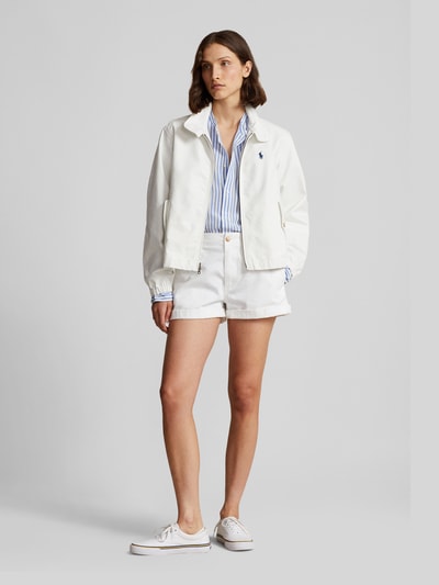 POLO RALPH LAUREN 레귤러 핏 블루종 순면 화이트