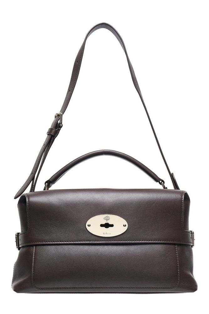 MULBERRY 스몰 스티비 탑 핸들 백