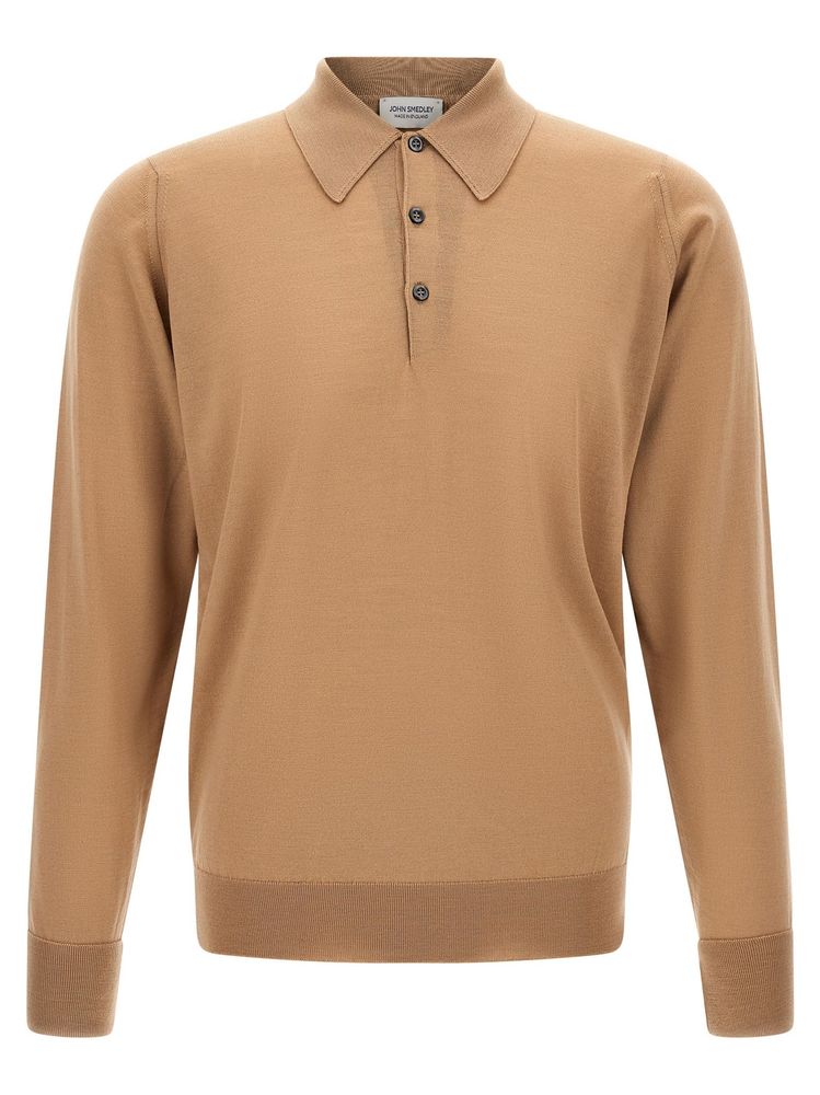 JOHN SMEDLEY 도셋 롱슬리브 폴로 셔츠