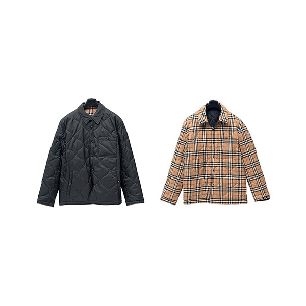 BURBERRY [BURBERRY] 버버리 리버시블 빈티지 체크 체온조절 퀼팅 자켓 8049139