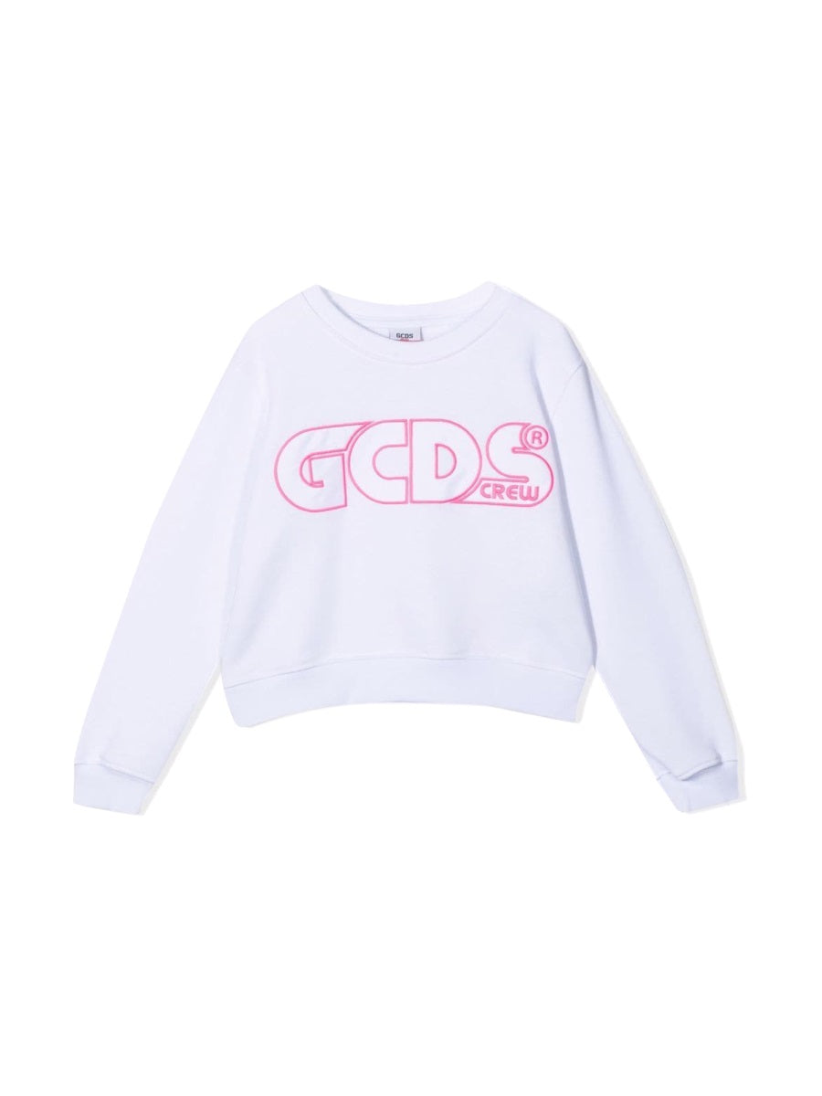 GCDS Gcds 미니 크롭 맨투맨