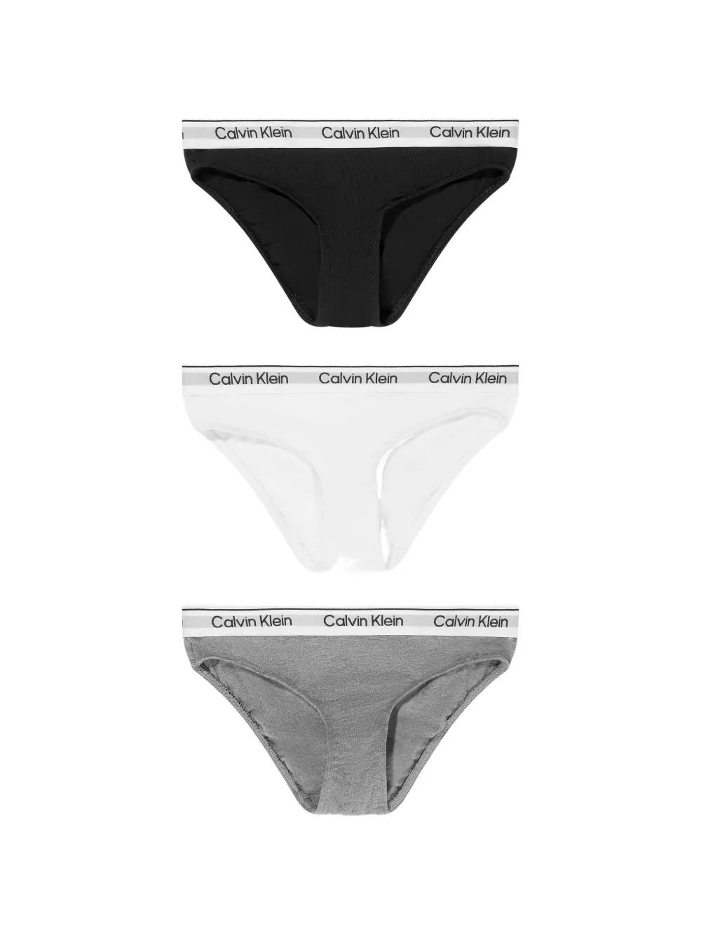 Calvin Klein Kids 로고 밴드 브리프 3팩
