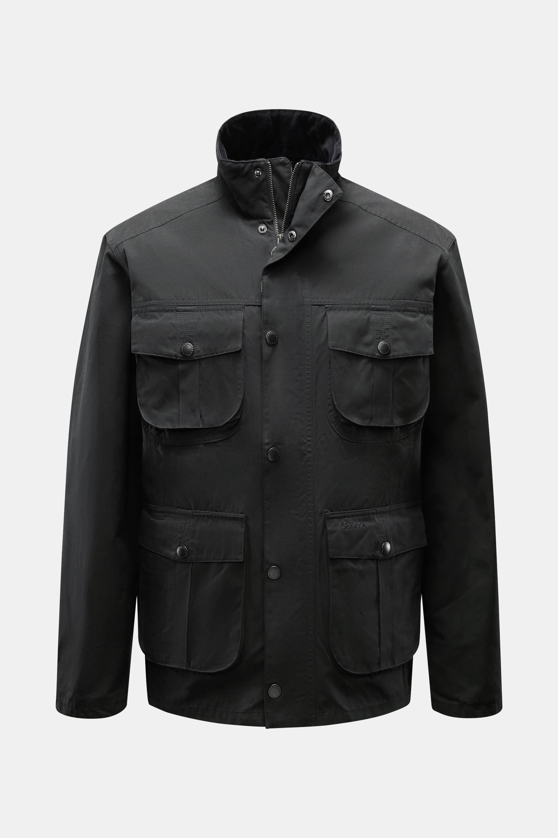 BARBOUR 필드 자켓 샌더링 네이비