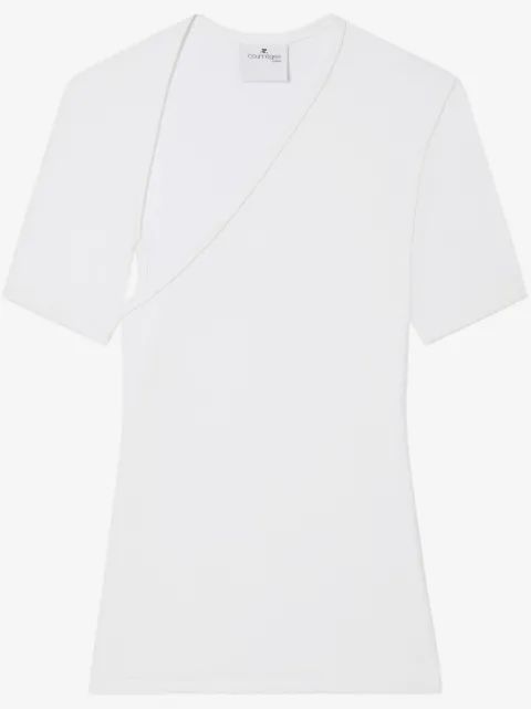 COURRÈGES 슬래시 티셔츠