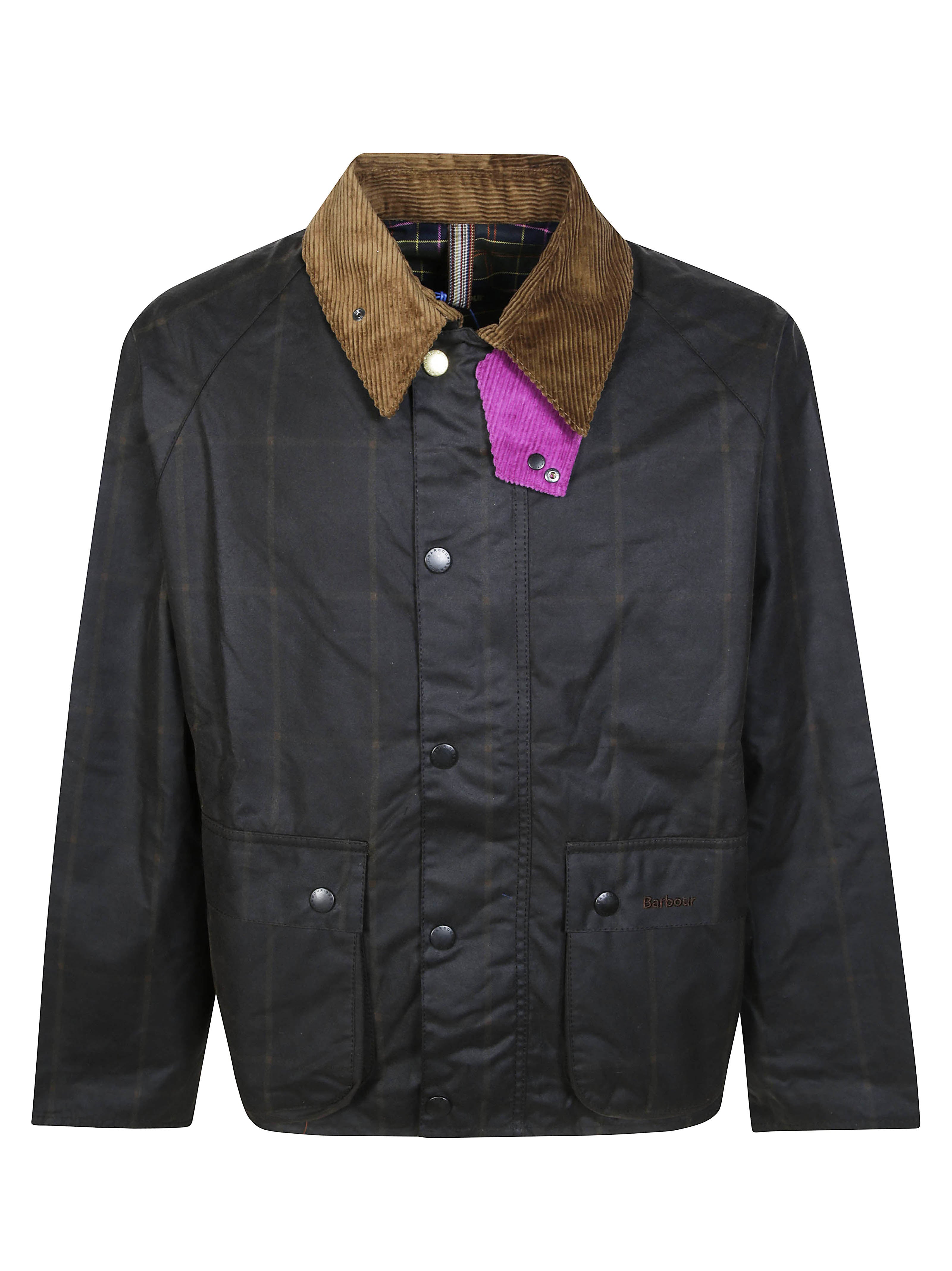 BARBOUR 바버 X 폴 스미스 남성 투명 방풍 자켓