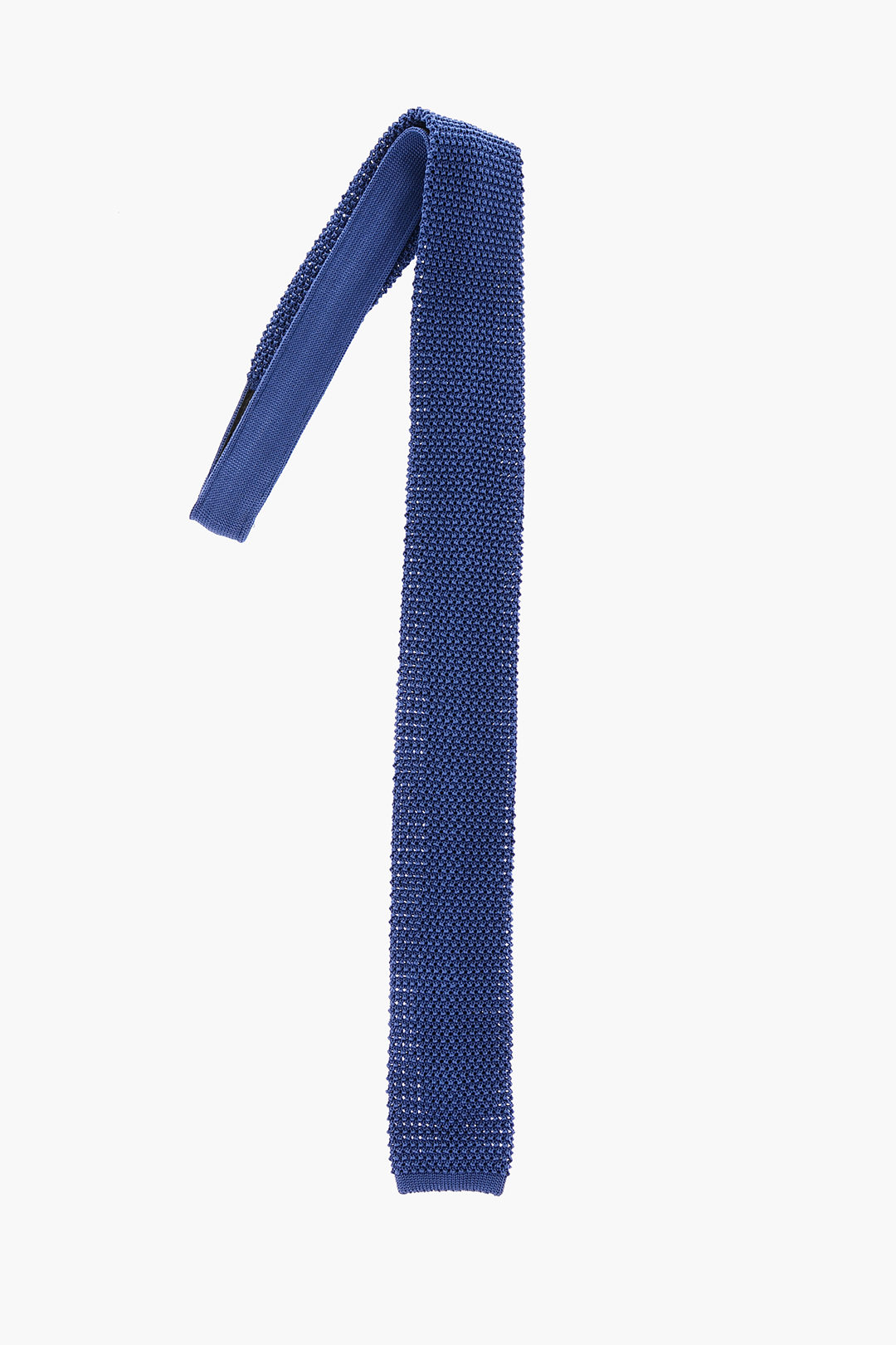 Corneliani 실크 크로셰 슬림 타이