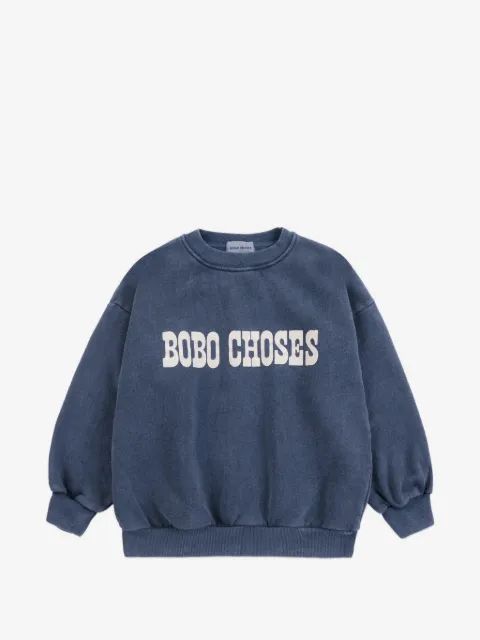 Bobo Choses 팝 로고 프린트 맨투맨