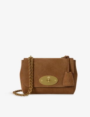 MULBERRY 릴리 스몰 스웨이드 숄더백