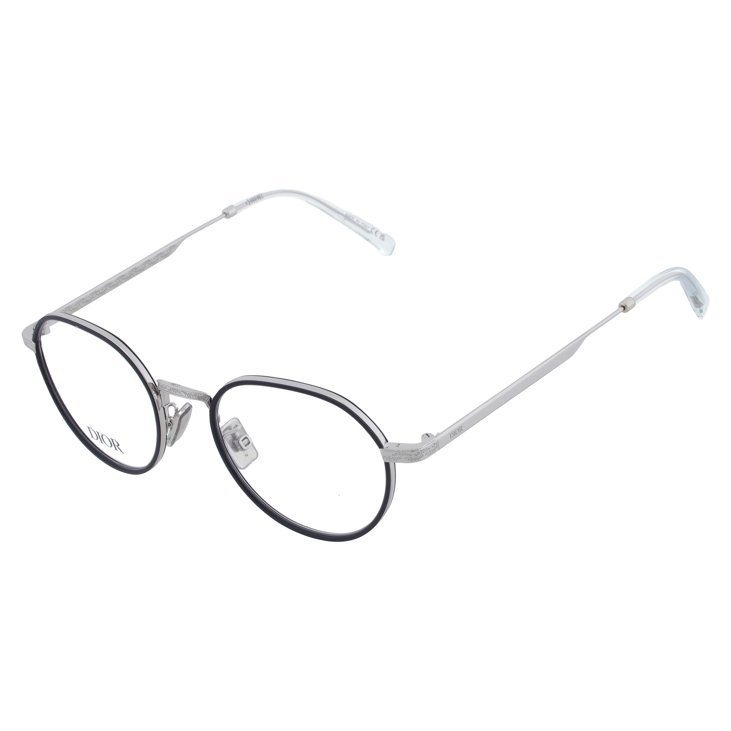 DIOR 데모 라운드 남성 안경 DM50105U 016 49