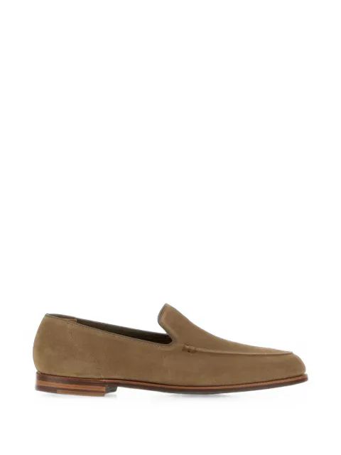 Crockett & Jones 살콤브 스웨이드 로퍼