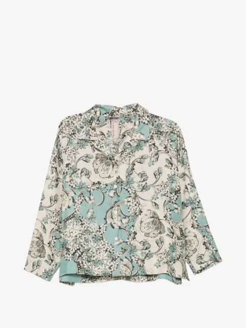 ANTONIO MARRAS 플로럴 프린트 롱슬리브 셔츠