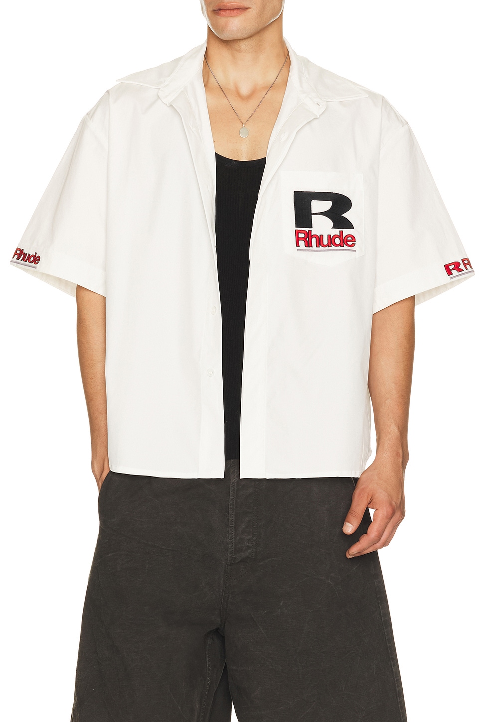 Rhude PETROL 셔츠