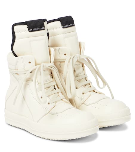 Rick Owens Kids 지오바스켓 하이탑 스니커즈