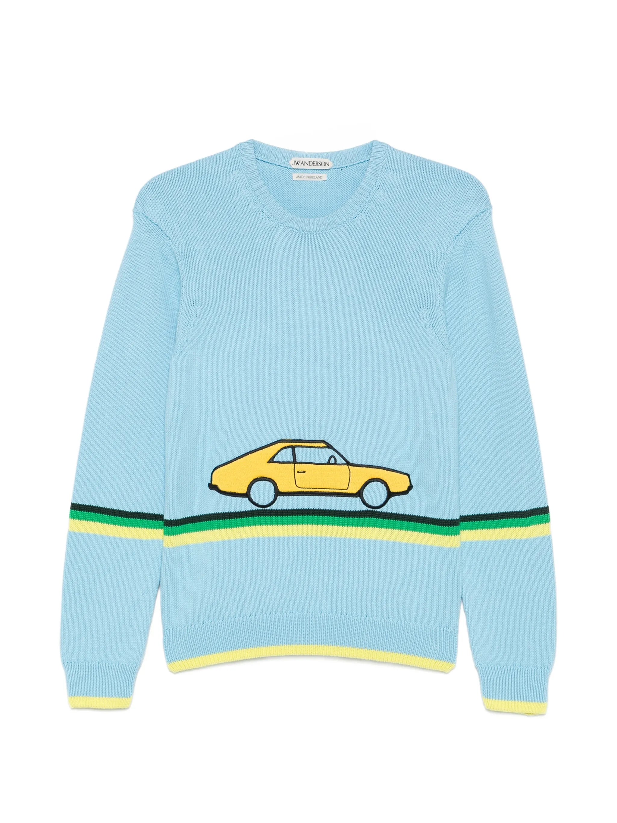 JW ANDERSON 카 패치 스웨터