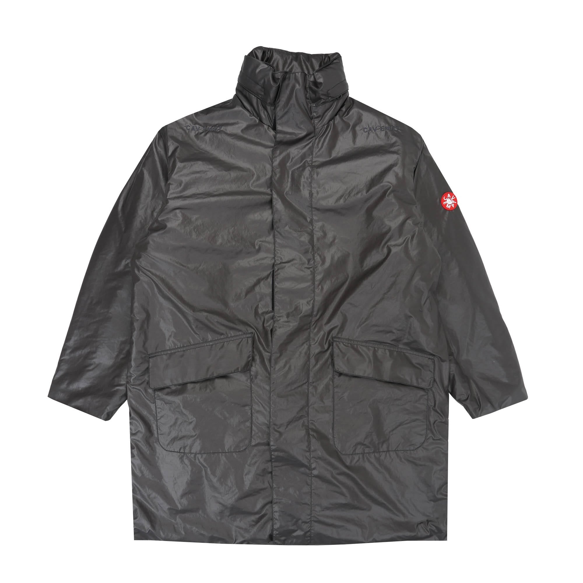 CAV EMPT 플리스 안감 집업 코트