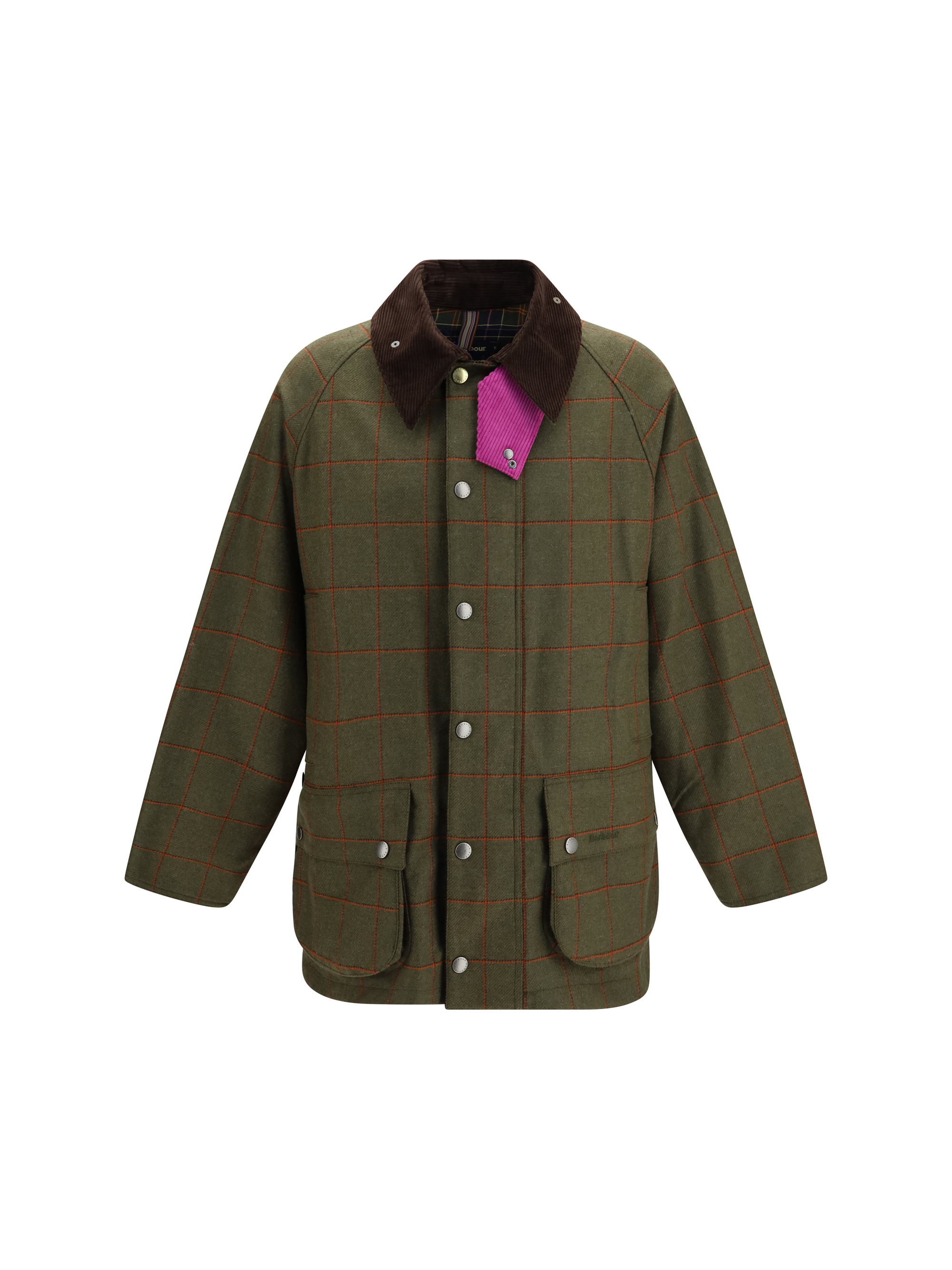BARBOUR 바버 x 폴 스미스 보포트 울 트위드 자켓