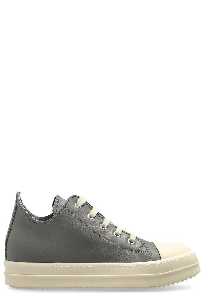 Rick Owens Kids 로우탑 레이스업 스니커즈