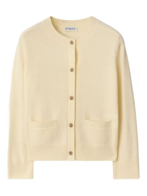 Burberry Kids 하트 엘보 패치 가디건