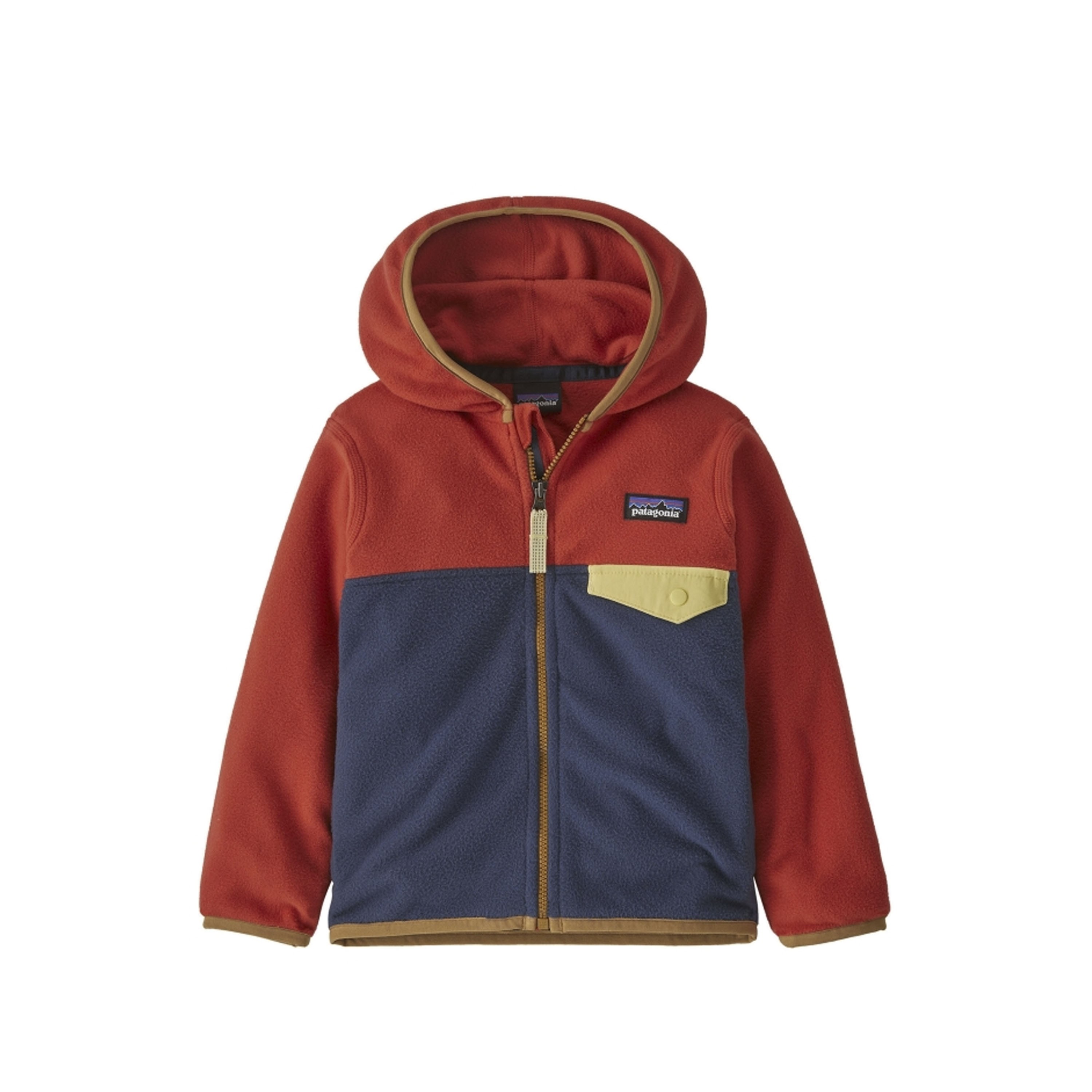 Patagonia Kids 베이비 파타고니아 마이크로 D 스냅-T 플리스 자켓