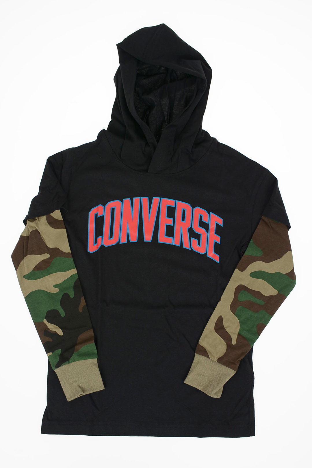 Converse Kids 로고 후드 스웨트셔츠