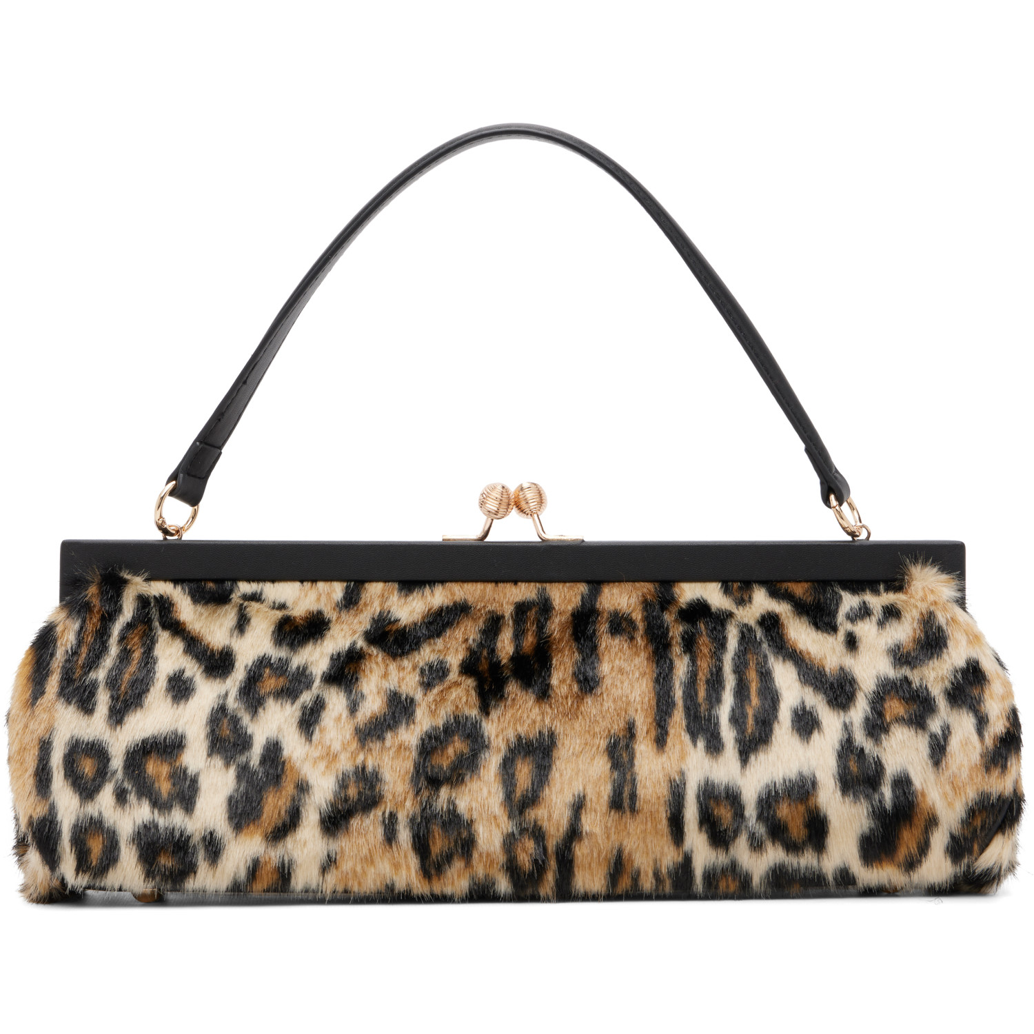 ANNA SUI 레오파드 에코퍼 숄더백