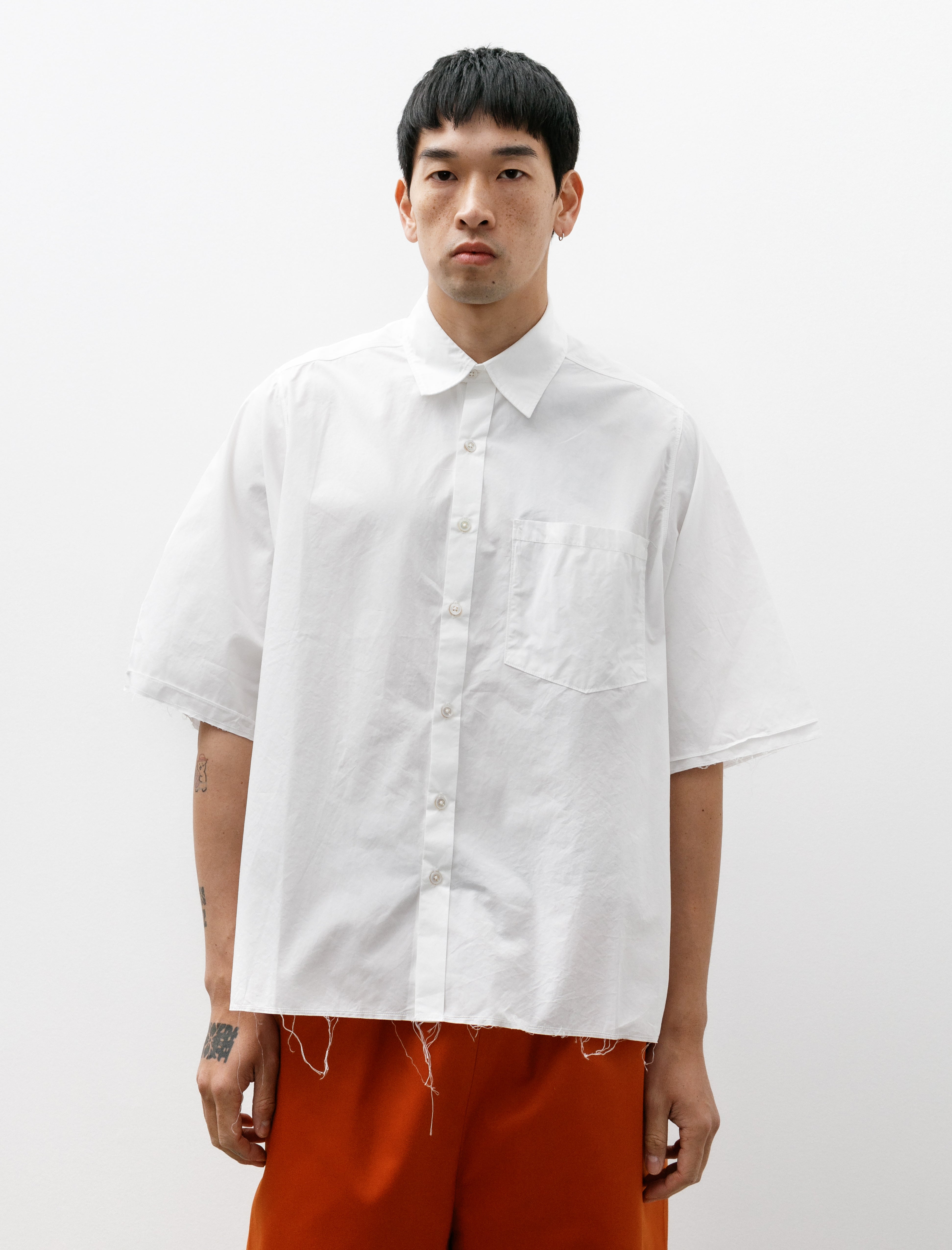Boxy Shirt Off White | CAMIEL FORTGENS | FETCHING