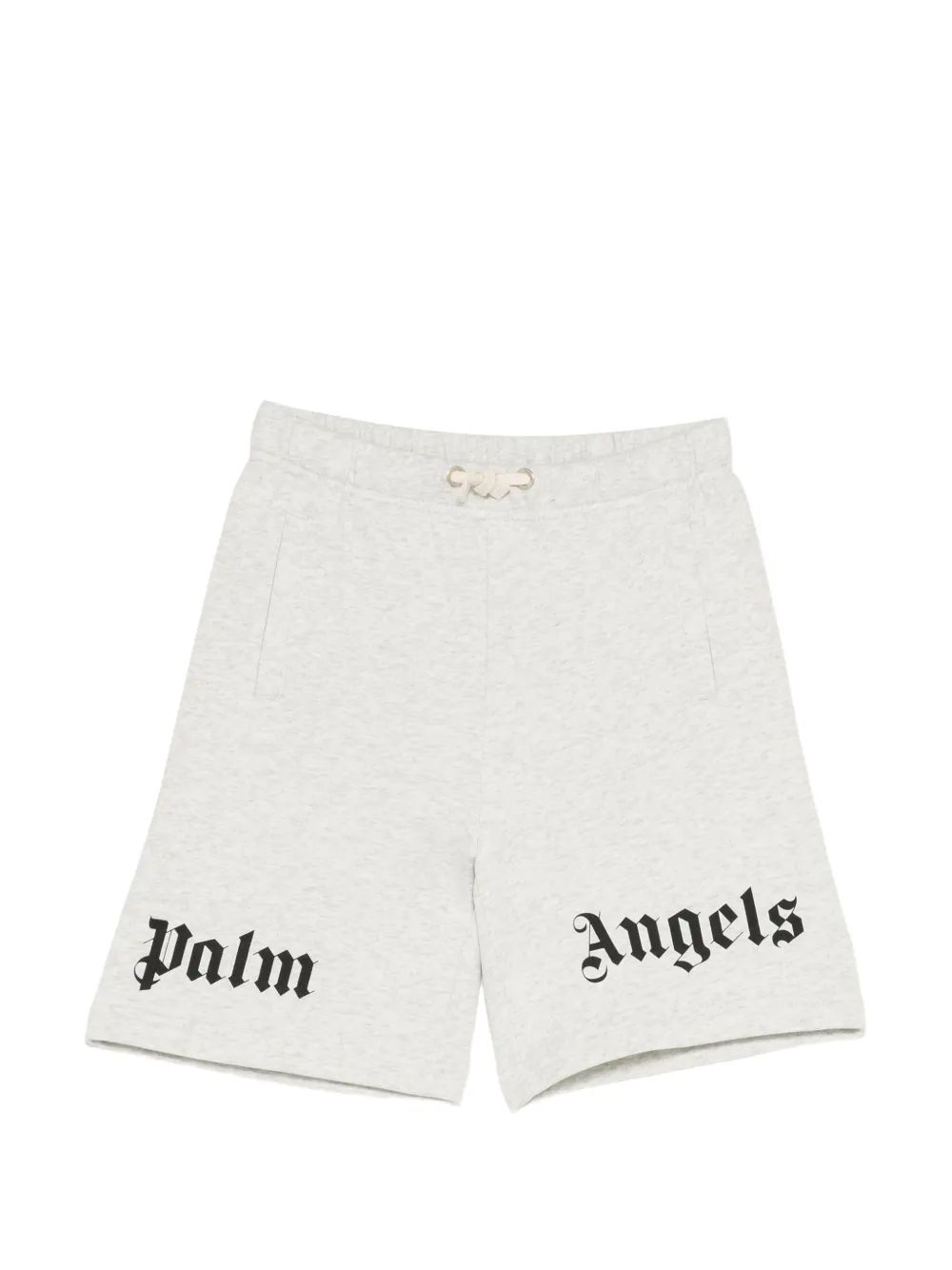 Palm Angels Kids 로고 프린트 스웻 반바지