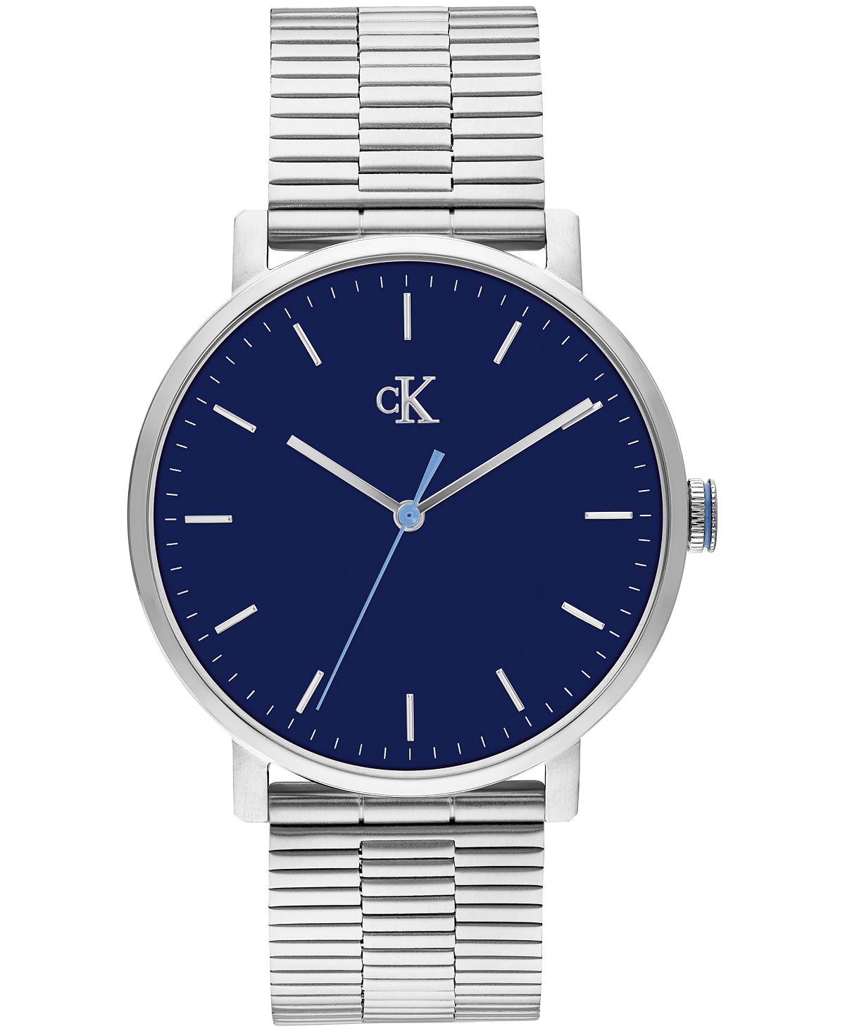 CALVIN KLEIN 남성 쿼츠 스테인리스 스틸 팔찌 시계 40mm