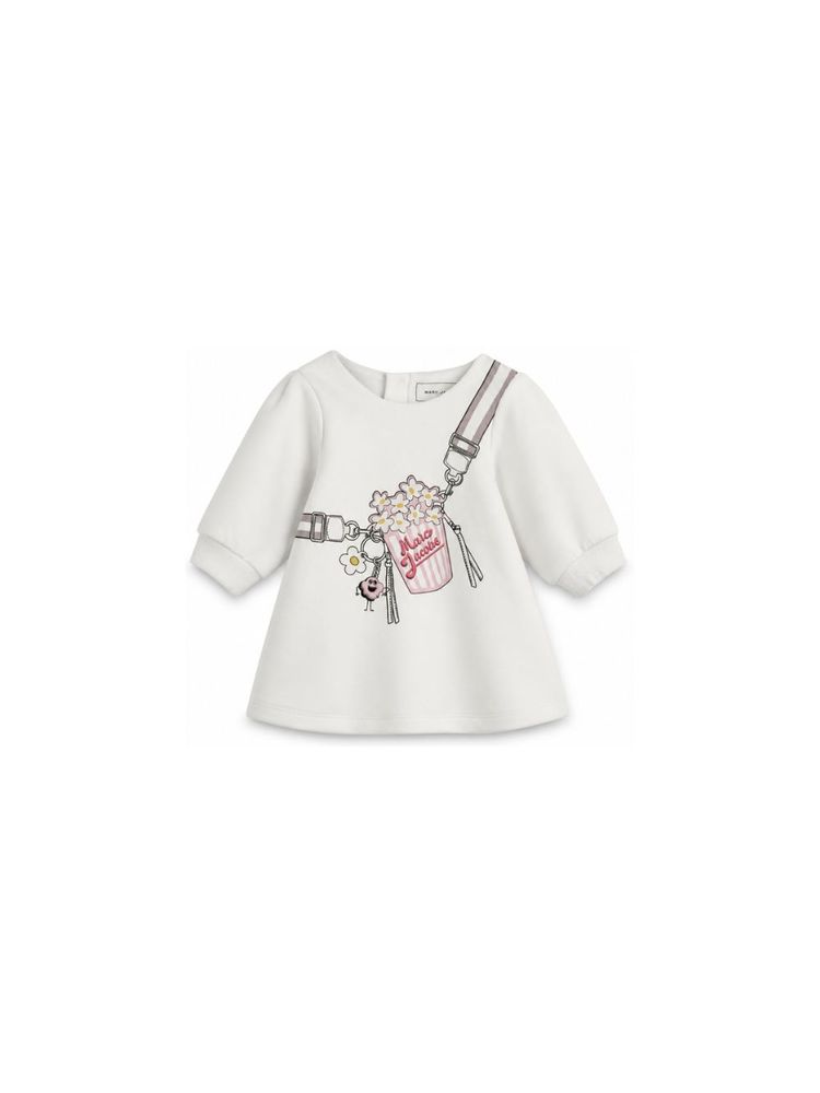Marc Jacobs Kids 그래픽 프린트 크루넥 원피스
